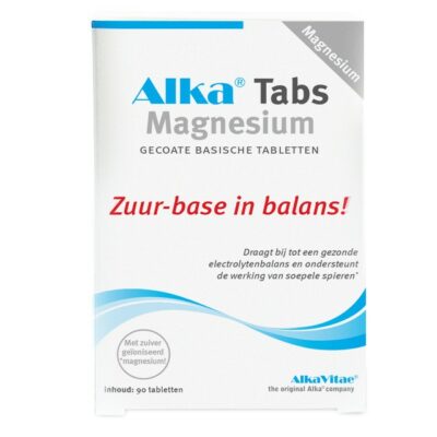 Alka Tabs magnesium voor ontzuren van het lichaam bestellen